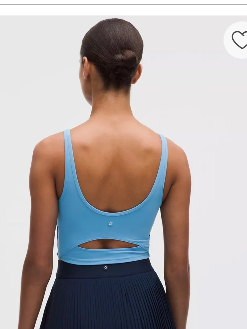 Lululemon Scoop-Neck Cutout Tennis Tank Top